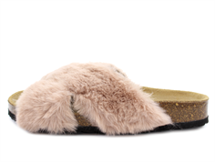Petit by Sofie Schnoor sandal rose fake fur